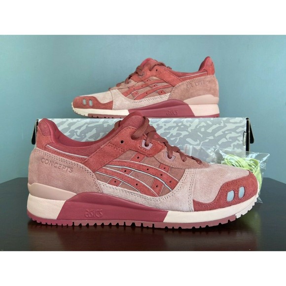 Asics x Concepts Gel Lyte 3 "Otoro" Coral Pink Men's Size 8 1203A121-700 - Picture 1 of 12